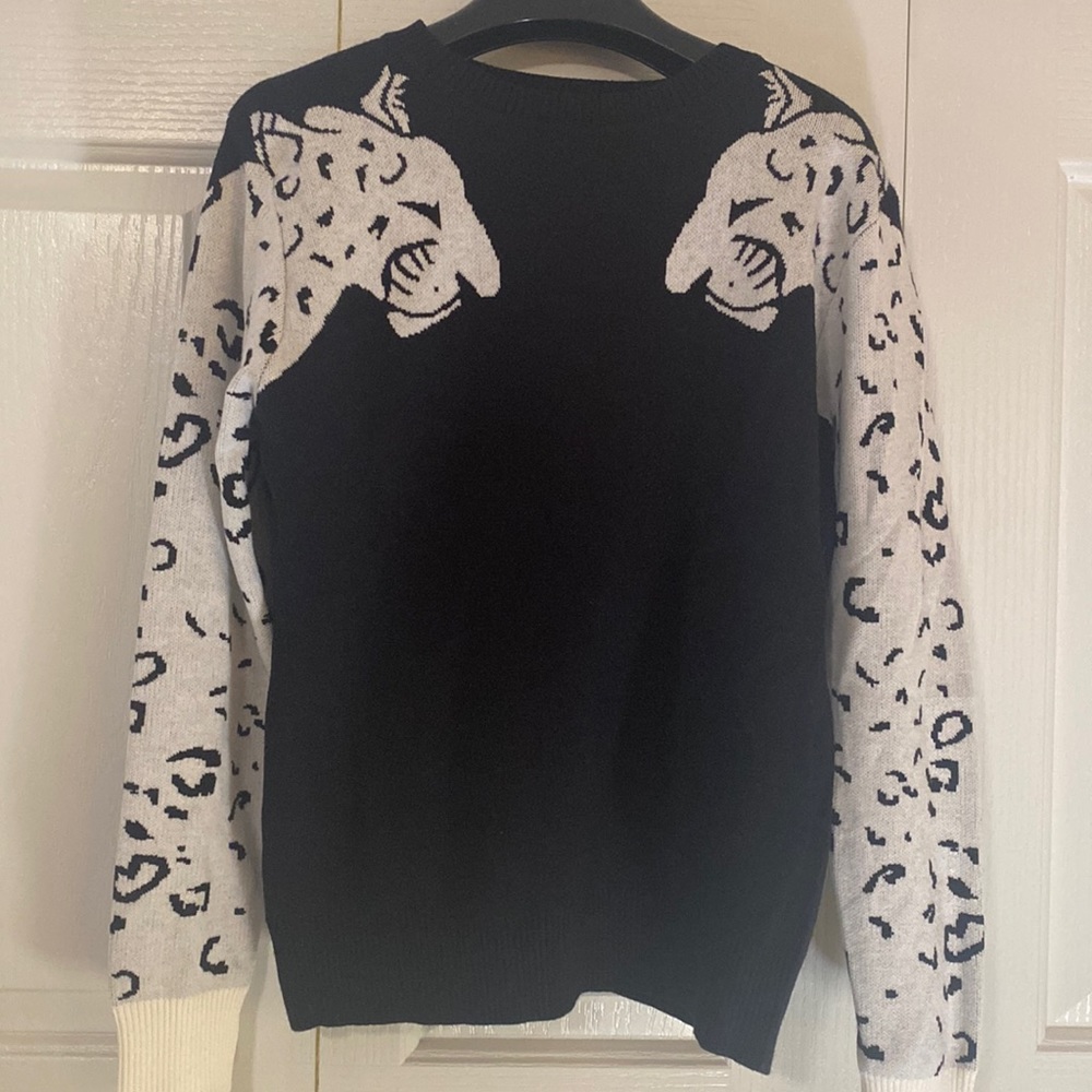Aly Daly Cheetah Sweater